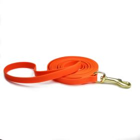 Outdoor Waterproof & Odor-Resistant Leash (Color: Orange, SIZE: 3M)